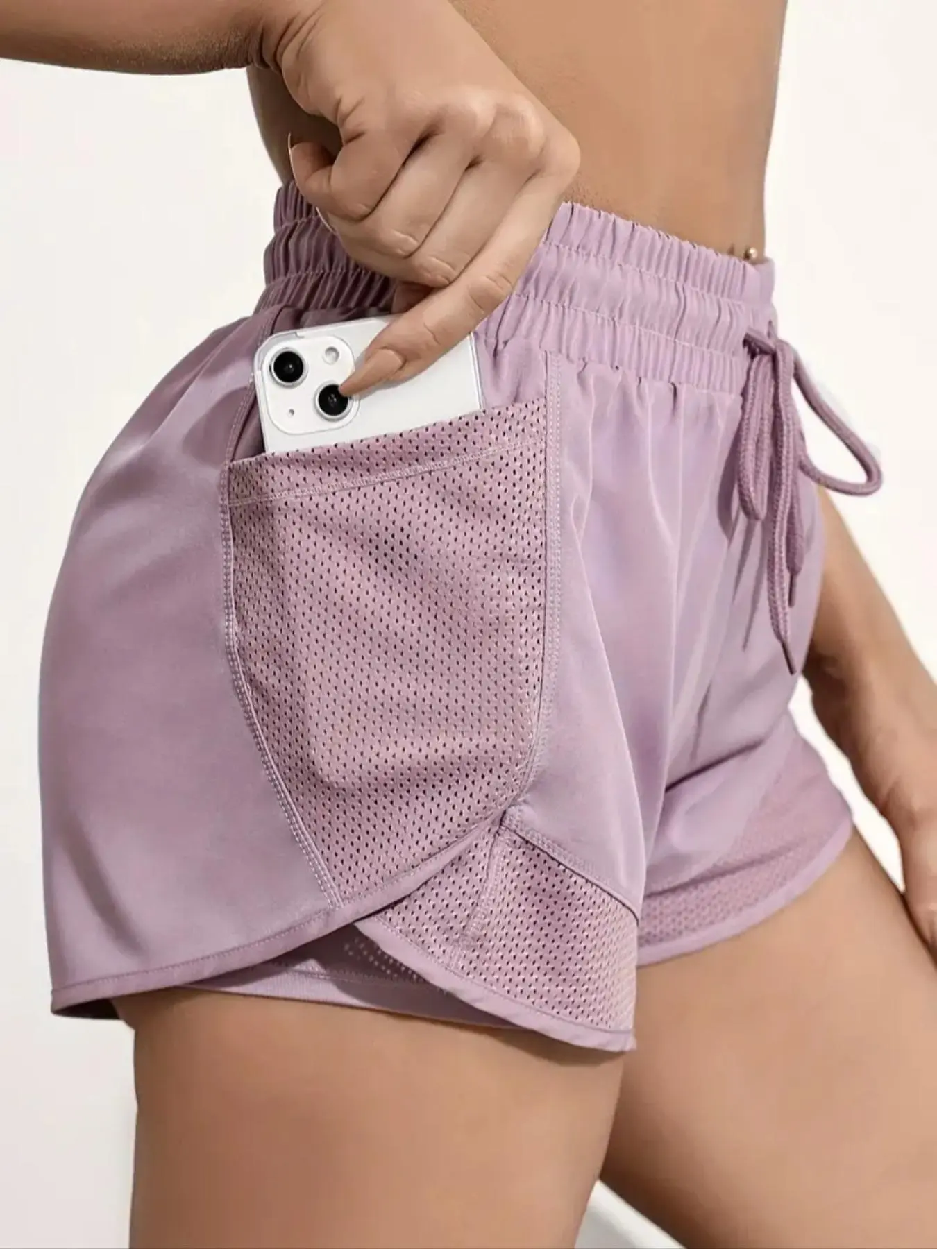 Myserava™ AuraFit 2-in-1 Wrap Sports Shorts