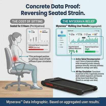 Myserava™ Step-Tracking Walking & Recovery Pad