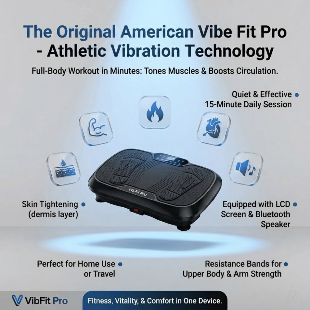 Myserava™ Whole Body Vibration Plate