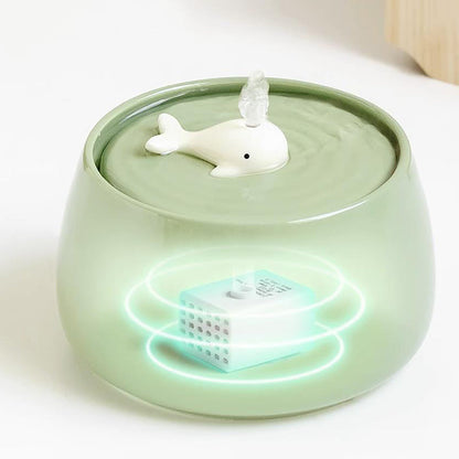 Whale Automatic Small Pet Fountain