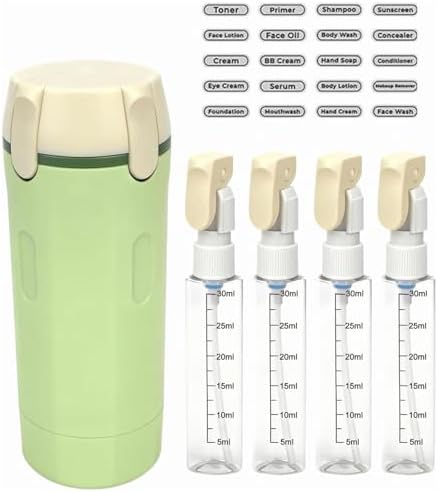 MySerava™  4-in-1 Travel Dispenser Bottle