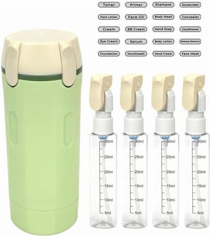 MySerava™  4-in-1 Travel Dispenser Bottle