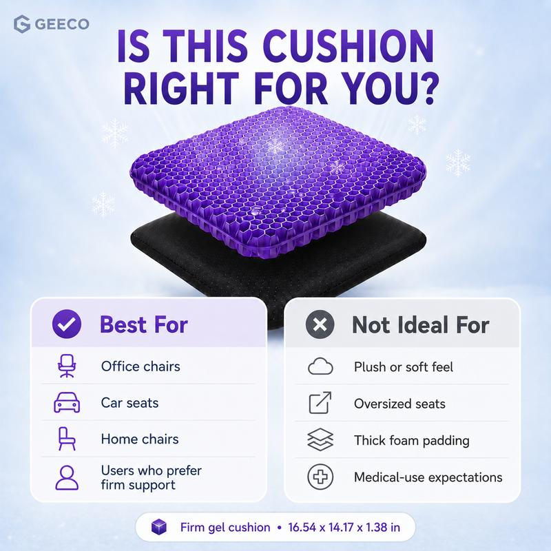 My Serava™ Gel Seat Cushion