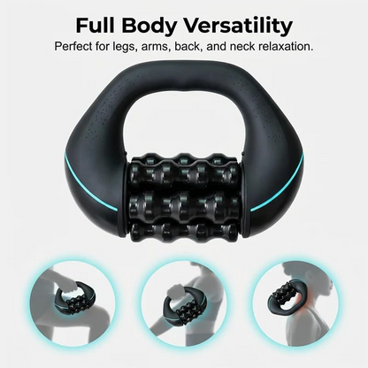 MySerava™ PowerGlide U-Roller – Electric Percussion Muscle Massager