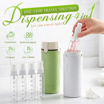 MySerava™  4-in-1 Travel Dispenser Bottle