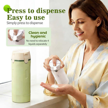 MySerava™  4-in-1 Travel Dispenser Bottle