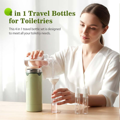 MySerava™  4-in-1 Travel Dispenser Bottle