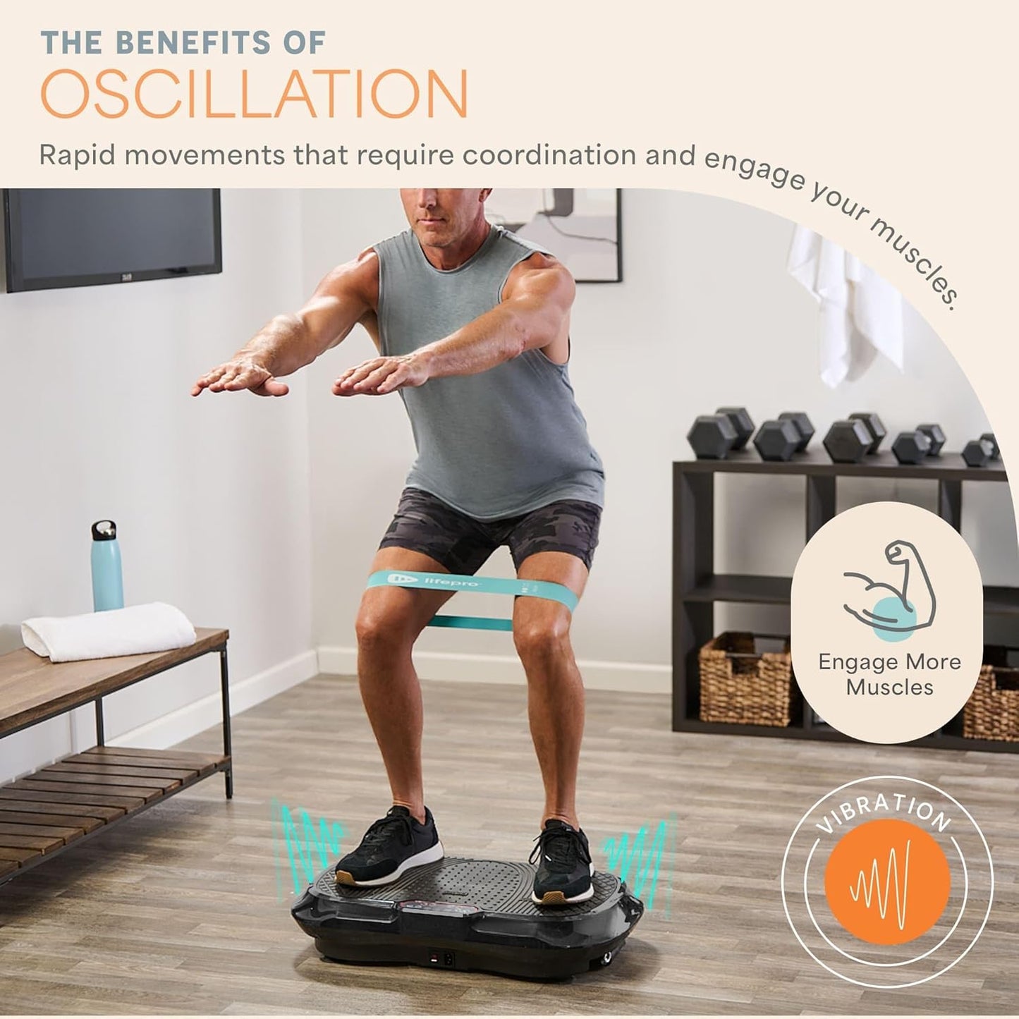 Myserava™ Whole Body Vibration Plate