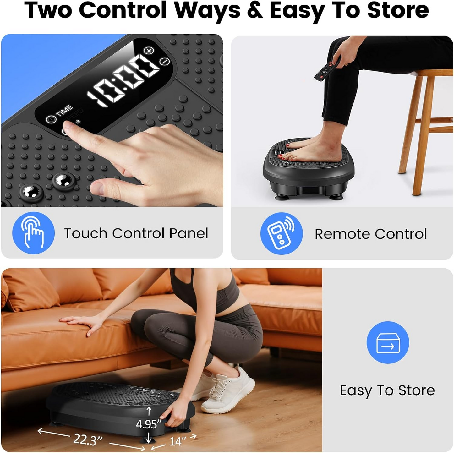 Myserava™ Whole Body Vibration Plate