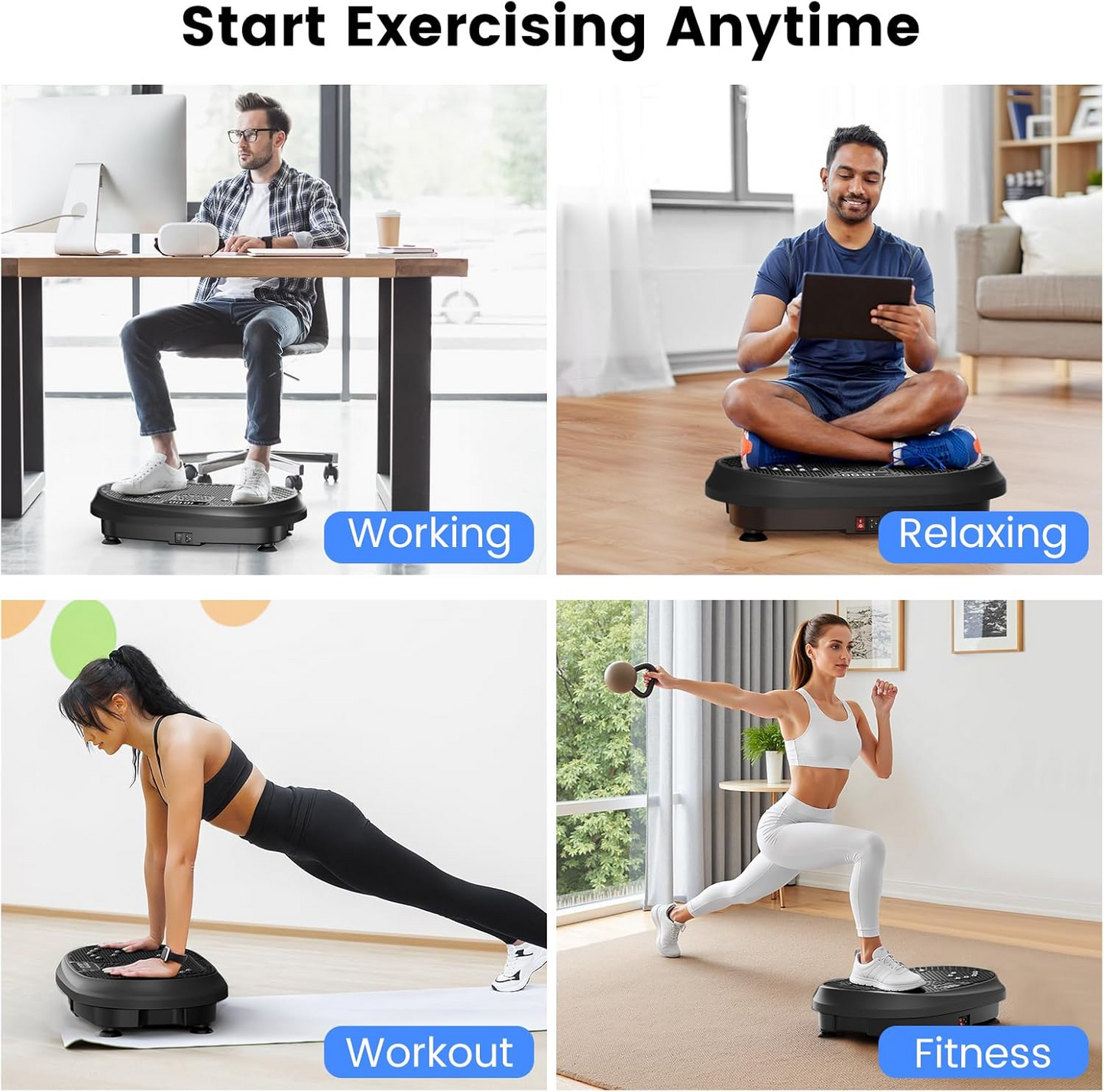 Myserava™ Whole Body Vibration Plate