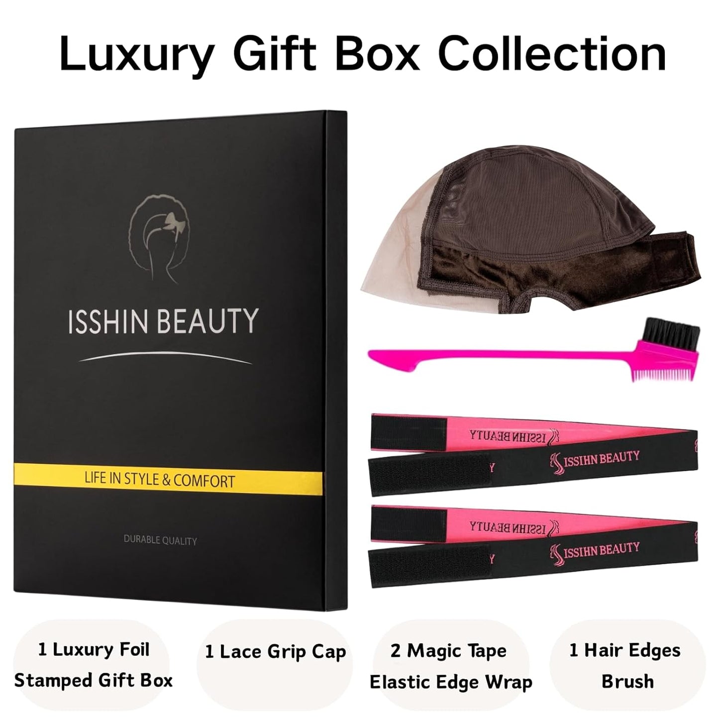 GripLace Isshin™- Stay Put. Look Flawless. No Glue.