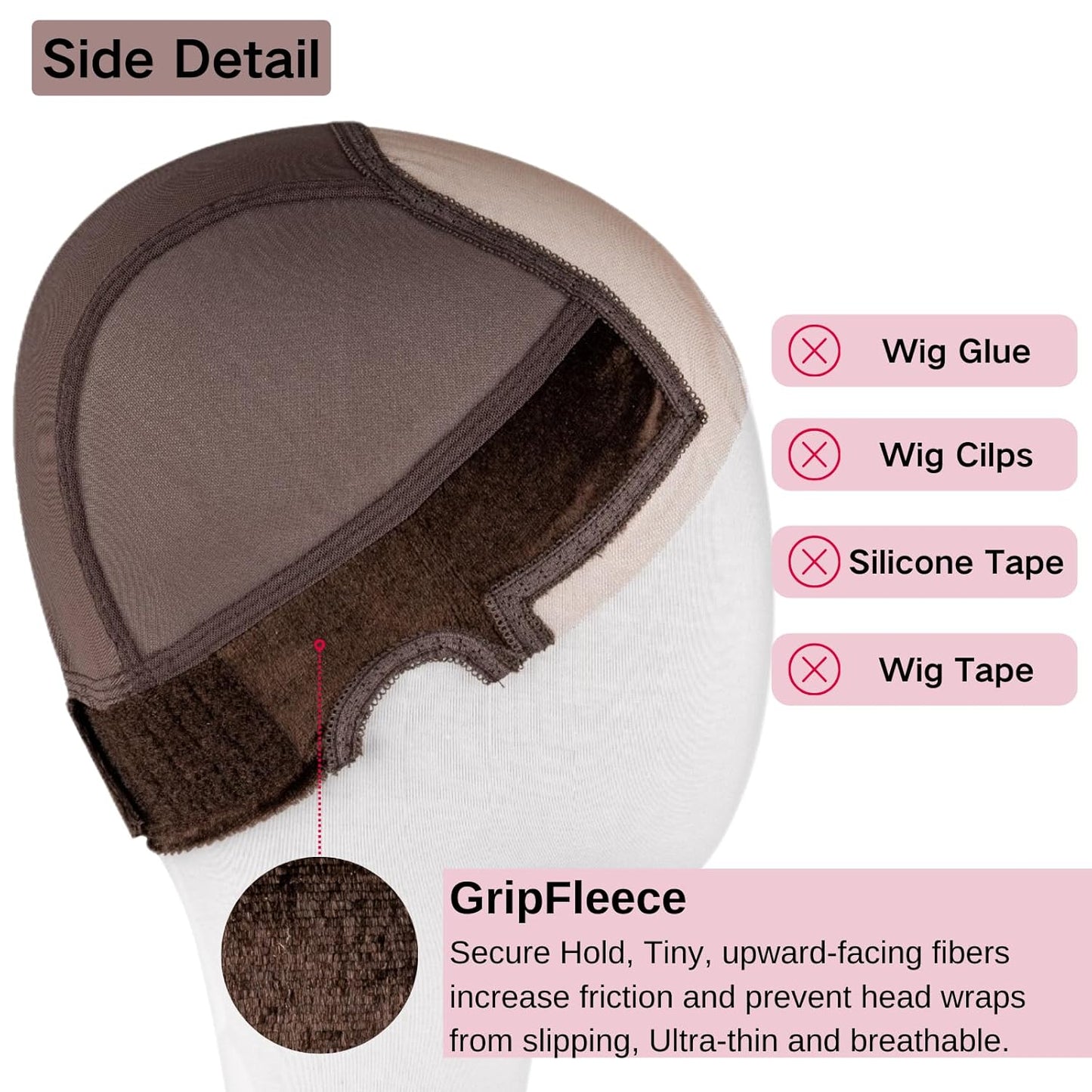 GripLace Isshin™- Stay Put. Look Flawless. No Glue.