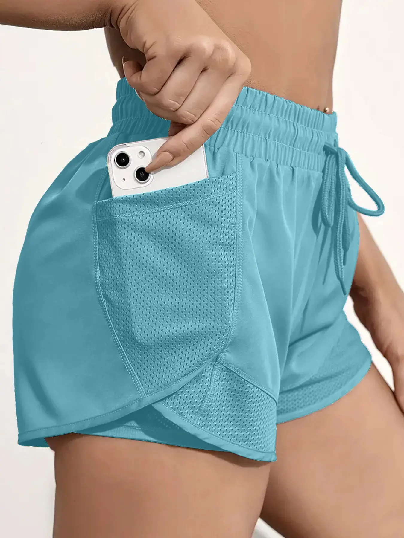 Myserava™ AuraFit 2-in-1 Wrap Sports Shorts