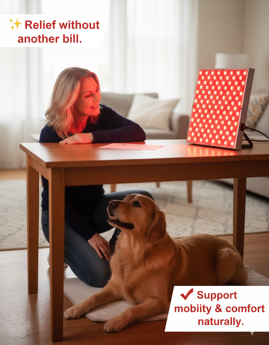 Serava™ USA Pet Red Light Therapy Panel