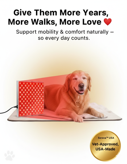 Serava™ USA Pet Red Light Therapy Panel 3.0