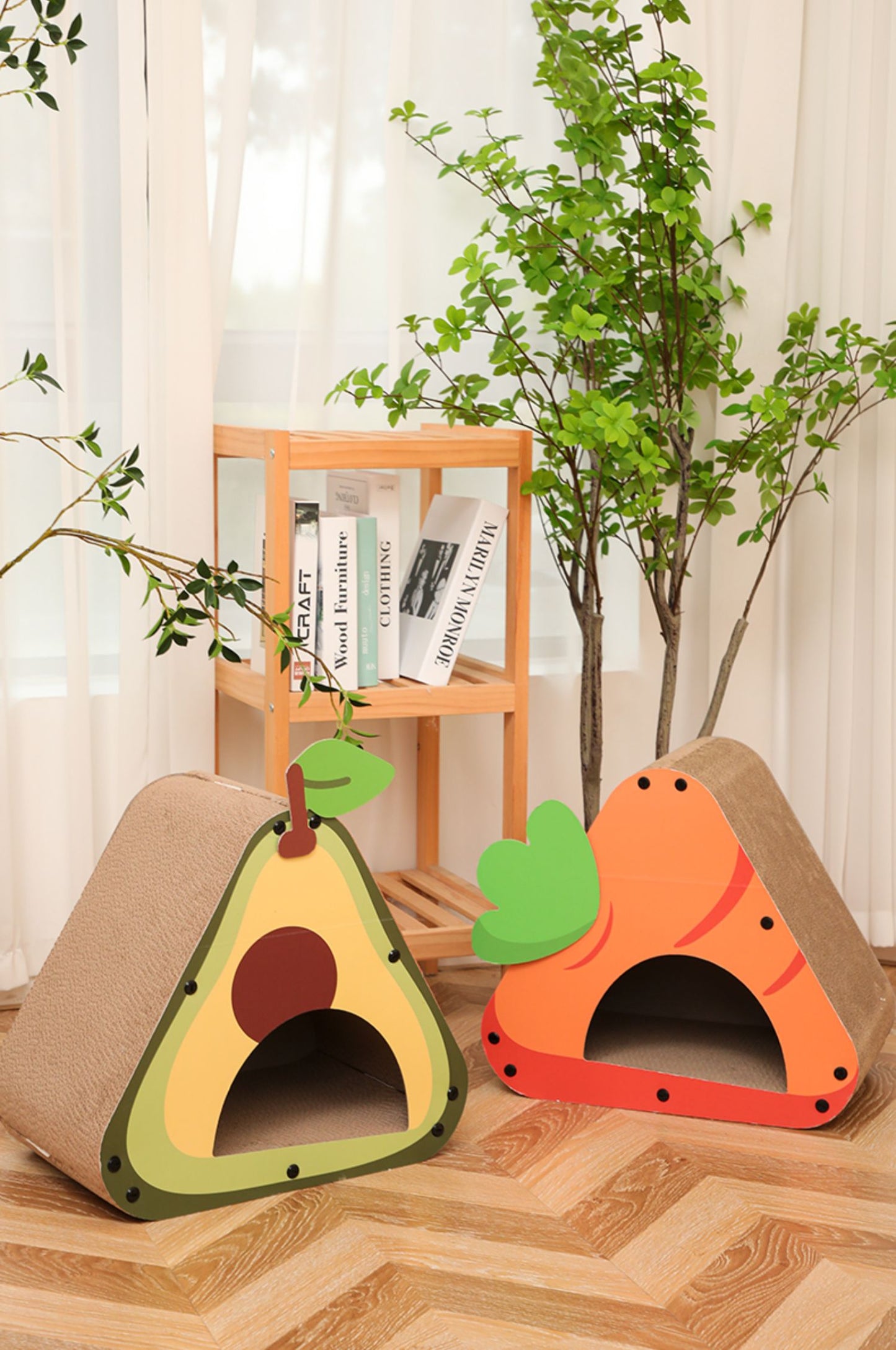 Vegetable Cat Scratching Board