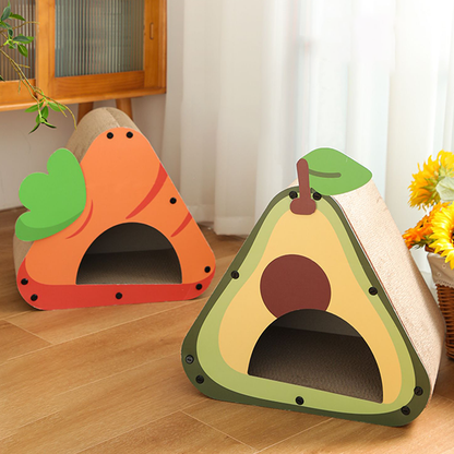 Vegetable Cat Scratching Board