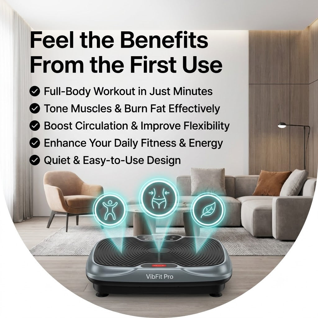 Myserava™ Whole Body Vibration Plate