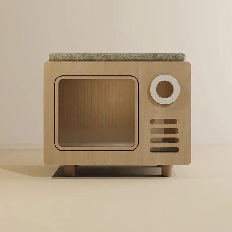 TV Stand Styled Cat Cave Beds