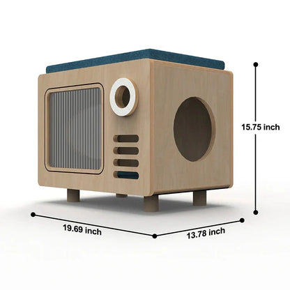 TV Stand Styled Cat Cave Beds