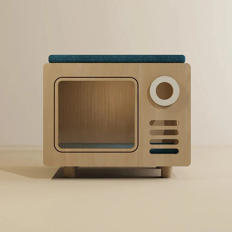 TV Stand Styled Cat Cave Beds