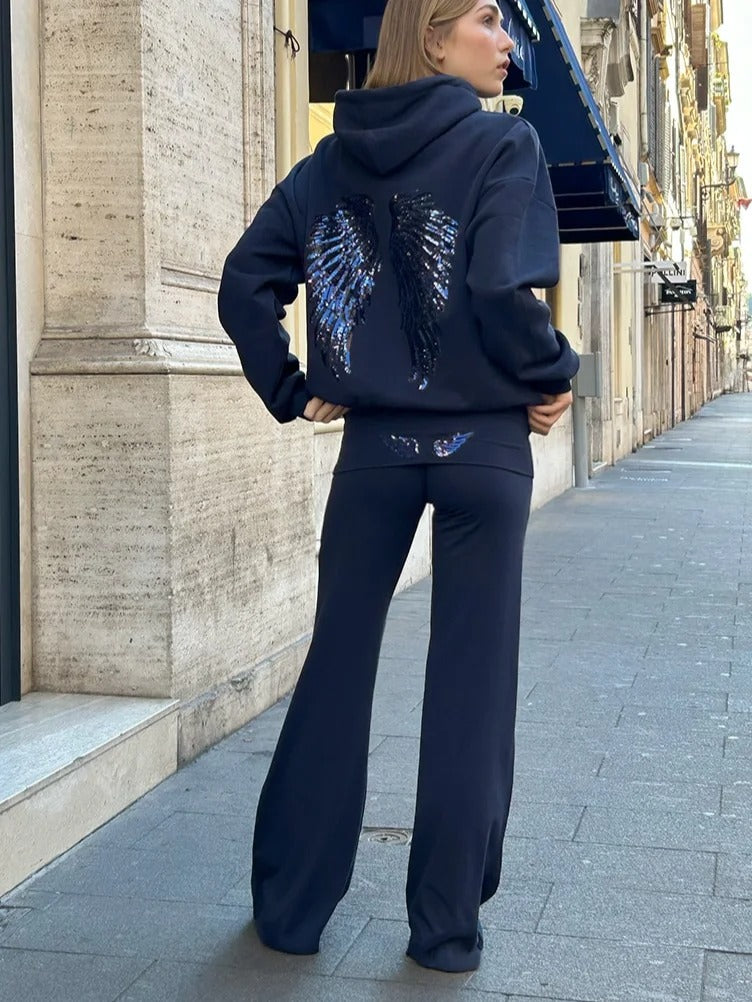 Viral ShinyWing™ 2-Piece Hoodie Set