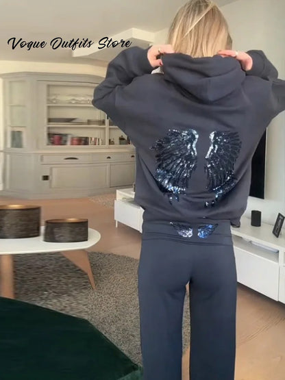 Viral ShinyWing™ 2-Piece Hoodie Set